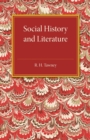 Image for Social History and Literature