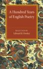 Image for A hundred years of English poetry