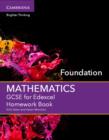 Image for GCSE mathematics for EdexcelFoundation,: Homework book