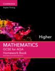 Image for GCSE mathematics for AQAHigher,: Homework book