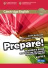 Image for Cambridge English prepare!Level 5,: Teacher&#39;s book