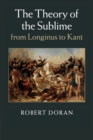 Image for The Theory of the Sublime from Longinus to Kant