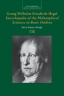 Image for Georg Wilhelm Friedrich Hegel: Encyclopedia of the Philosophical Sciences in Basic Outline, Part 1, Science of Logic