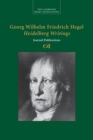 Image for Georg Wilhelm Friedrich Hegel: Heidelberg Writings