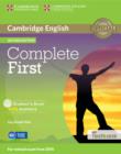 Image for Complete First Student&#39;s Book with Answers with CD-ROM with Testbank