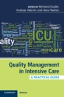 Image for Quality management in intensive care