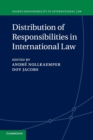 Image for Distribution of responsibilities in international law