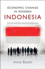 Image for Economic change in modern indonesia  : colonial and post-colonial comparisons