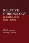 Image for Relative chronology in early Greek epic poetry