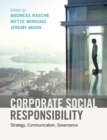 Image for Corporate social responsibility  : strategy, communication, governance