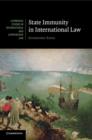 Image for State Immunity in International Law