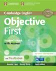 Image for Objective First Student&#39;s Book with Answers with CD-ROM with Testbank