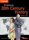Image for Analysing 20th Century History Units 1&amp;2