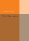Image for Modern higher algebra