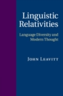 Image for Linguistic relativities  : language diversity and modern thought
