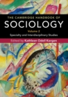 Image for The Cambridge handbook of sociologyVolume 2