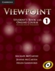 Image for Viewpoint Level 1 Student&#39;s Book with Online Course (Includes Online Workbook)