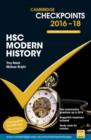 Image for Cambridge Checkpoints HSC Modern History 2016-18