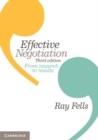 Image for Effective negotiation  : from research to results