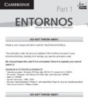 Image for Entornos Beginning ELEteca Part 1 Activation Card