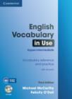 Image for English Vocabulary in Use Upper-intermediate with Answers and CD-ROM