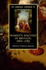 Image for The Cambridge companion to women&#39;s writing in Britain, 1660-1789