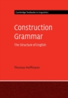 Image for Construction grammar  : the structure of English