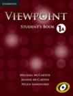 Image for Viewpoint Level 1 Student&#39;s Book A