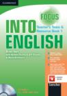 Image for Focus-Into English Level 1 Teacher&#39;s Tests and Resource Book with CD Extra Italian Edition