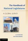 Image for The handbook of national legislatures  : a global survey