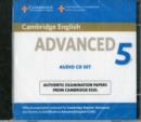 Image for Cambridge English advanced 5  : authentic examination papers from Cambridge ESOL
