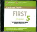 Image for Cambridge English first  : authentic examination papers from Cambridge ESOL