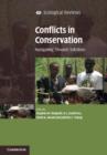 Image for Conflicts in conservation  : navigating towards solutions