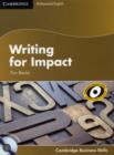 Image for Writing for Impact Student&#39;s Book with Audio CD