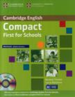 Image for Compact First for Schools Workbook without Answers with Audio CD