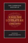 Image for The Cambridge History of English Literature, 1660–1780