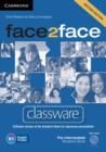 Image for face2face Pre-intermediate Classware DVD-ROM