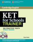 Image for KET for Schools Trainer Elementary Six Practice Tests without Answers with Audio CDs (2)