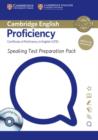 Image for Speaking test preparation pack for Cambridge English proficiency updated exam