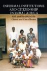 Image for Informal Institutions and Citizenship in Rural Africa