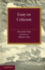 Image for Essay on Criticism