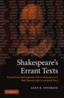 Image for Shakespeare&#39;s Errant Texts