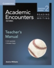 Image for Academic Encounters Level 2 Teacher&#39;s Manual Reading and Writing