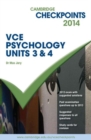 Image for Cambridge Checkpoints VCE Psychology Units 3 and 4 2014 and Quiz Me More Book &amp; Online Resource