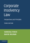 Image for Corporate insolvency law  : perspectives and principles