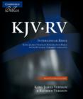 Image for The KJV/RV Interlinear Bible, Black Calfskin Leather, RV655:X