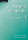 Image for Academic Writing Skills 3 Teacher&#39;s Manual