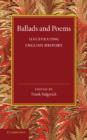 Image for Ballads and Poems Illustrating English History