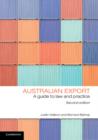 Image for Australian Export : A Guide to Law and Practice