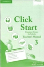 Image for Click Start Level 3 Teacher&#39;s Manual : Computer Science for Schools